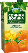Сокосодержащий напиток Апельсин Манго Мандарин Сочная Долина1,93 л 1/6