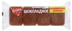 Печенье сахарное "Шоколадное" 426г 1/14 ТМ"Любятово"