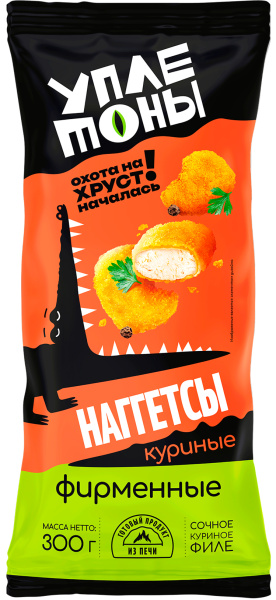 Наггетсы куриные Фирменные из печи 300г/9шт