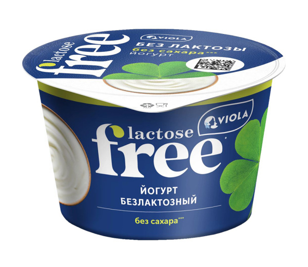Йогурт безлактозный FREE . 3,4%, 180г 1/6
