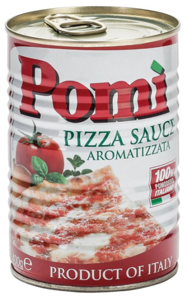 Томатный соус для пиццы со специями POMI 0,4кг 1/24