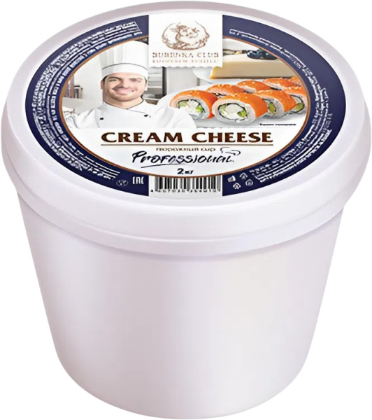 Сыр твор. Крем Чиз ТМ. «ВURЁNKA CLUB» 60% 2 кг