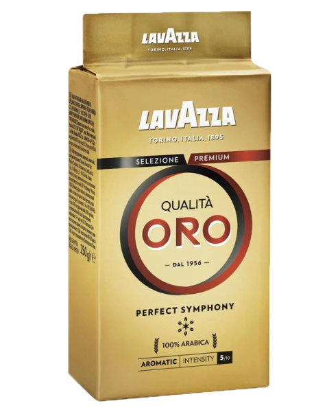 Кофе мол. Lavazza Qualita Oro 250гр 1/20