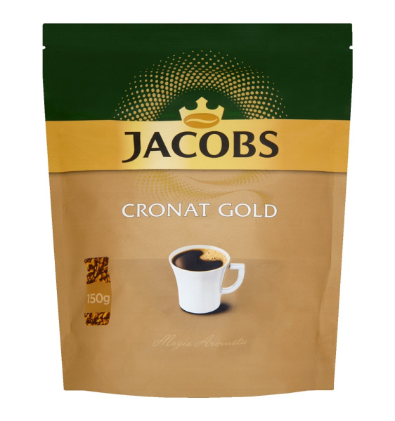 Кофе растворимый Jacobs Cronat Gold 150г 1/5