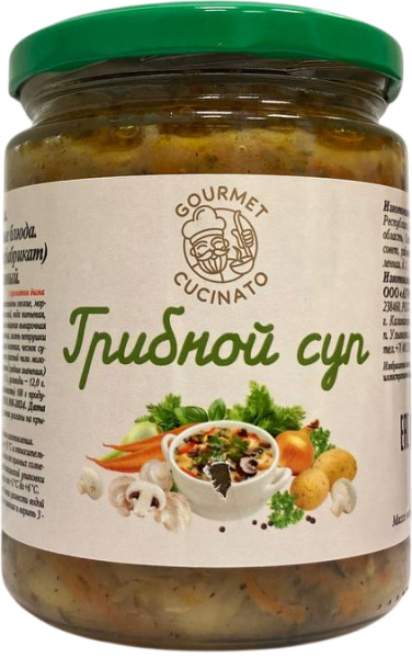 Грибной CUCINATO GOURMET с/б 420 1/12