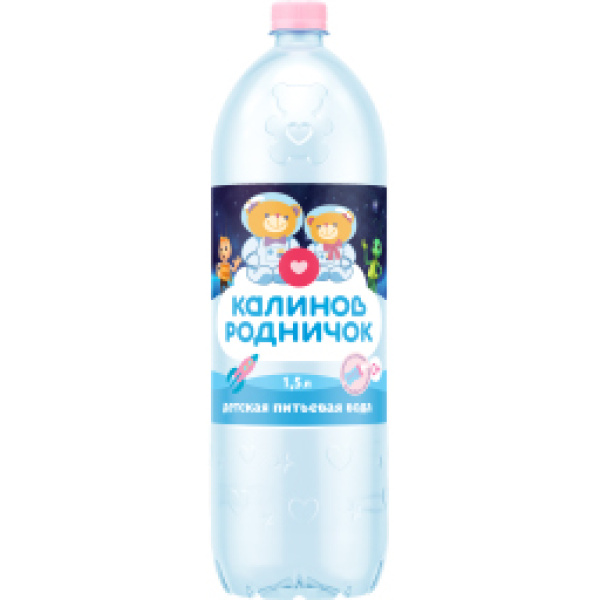 Вода пит. Родничок для детей 1,5л ПЭТ 1/6