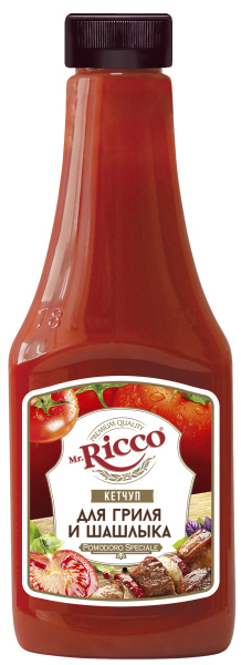 Mr.Ricco "Для Гриля и шашлыка" Pomodoro Speciale бутылка 800 гр./8