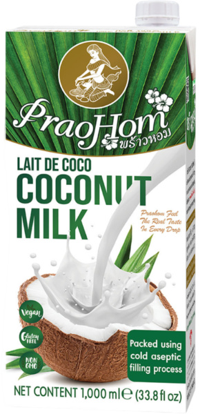 Кокосовое молоко "PRAOHOM", 1л, 1/12