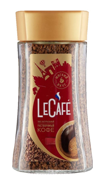 Кофе растворимый Le Café Mocca, ст.б. 87,5г 1/12