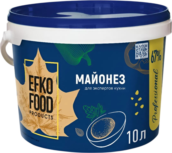 Майонез EFKO FOOD professional 10л 67%