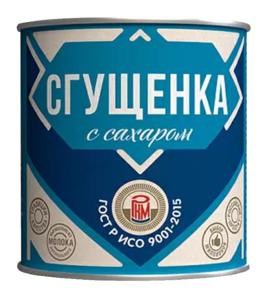 Продукт молочный "Сгущенка" мдж. 0,2% 370г 1/15 БЗМЖ