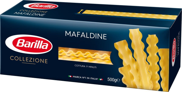 Паста МАФАЛЬДИНЕ BARILLA 500гр 1/16