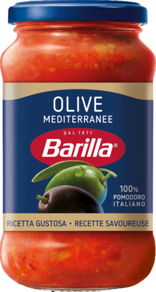 Соус ОЛИВКОВЫЙ BARILLA 400гр 1/6