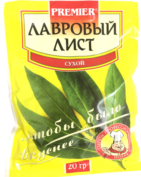 Лавровый лист PREMIER 20 г1/50