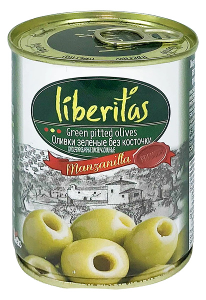 Оливки Liberitas 425 мл б/к ж/б 1/24