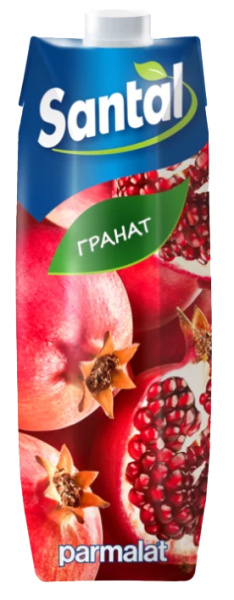 Напиток Santal SIESTA "Апельсин" 1 л (тетрапризма) 1/12