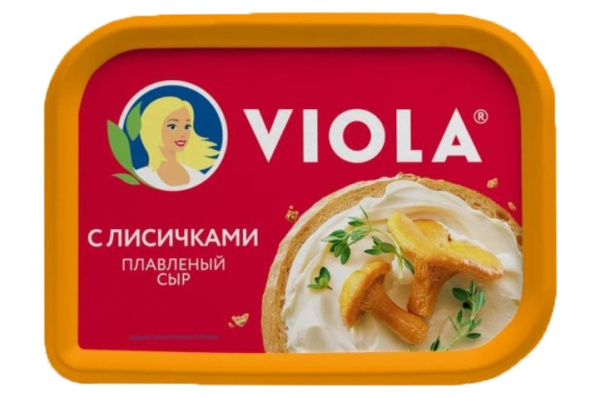 Сыр плавленый «Виола» «ЛИСИЧКИ». 200г 50% 1/9