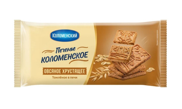 Печенье овсяное 120г 1/22