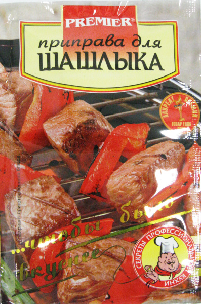 Приправа для шашлыка PREMIER 15г1/30