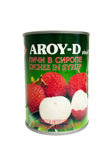 Личи в сиропе "AROY-D" 0,565 кг, ж/б 1/24