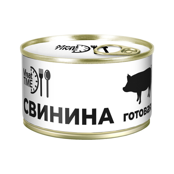 Свинина готовая Meat Time 300г 1/18 ключ