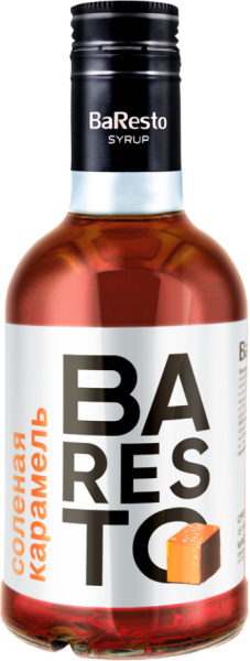 Сироп Соленая карамель "Baresto" 1/6 300 гр.