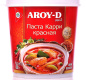 Паста "Карри красная" AROY-D 400 г, пл/б 1/24