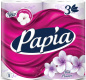 Туалет.бумага PAPIA Балийский цветок 3сл/4 рул, 14 шт