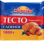 Тесто слоеное б/д Морозко 1кг 1/8