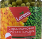 Смесь морковки и зеленого горошка Larena 480(280г)г ст/б 1/8